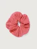 Red Jacquard Scrunchie sold by BERLOOK