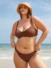 Solid Low Waisted Plus Size Bikini Bottom sold by BERLOOK
