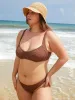 Solid Low Waisted Plus Size Bikini Bottom sold by BERLOOK