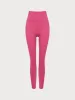 Rose Red Cross Back Lycra® Leggings 25” sold by BERLOOK