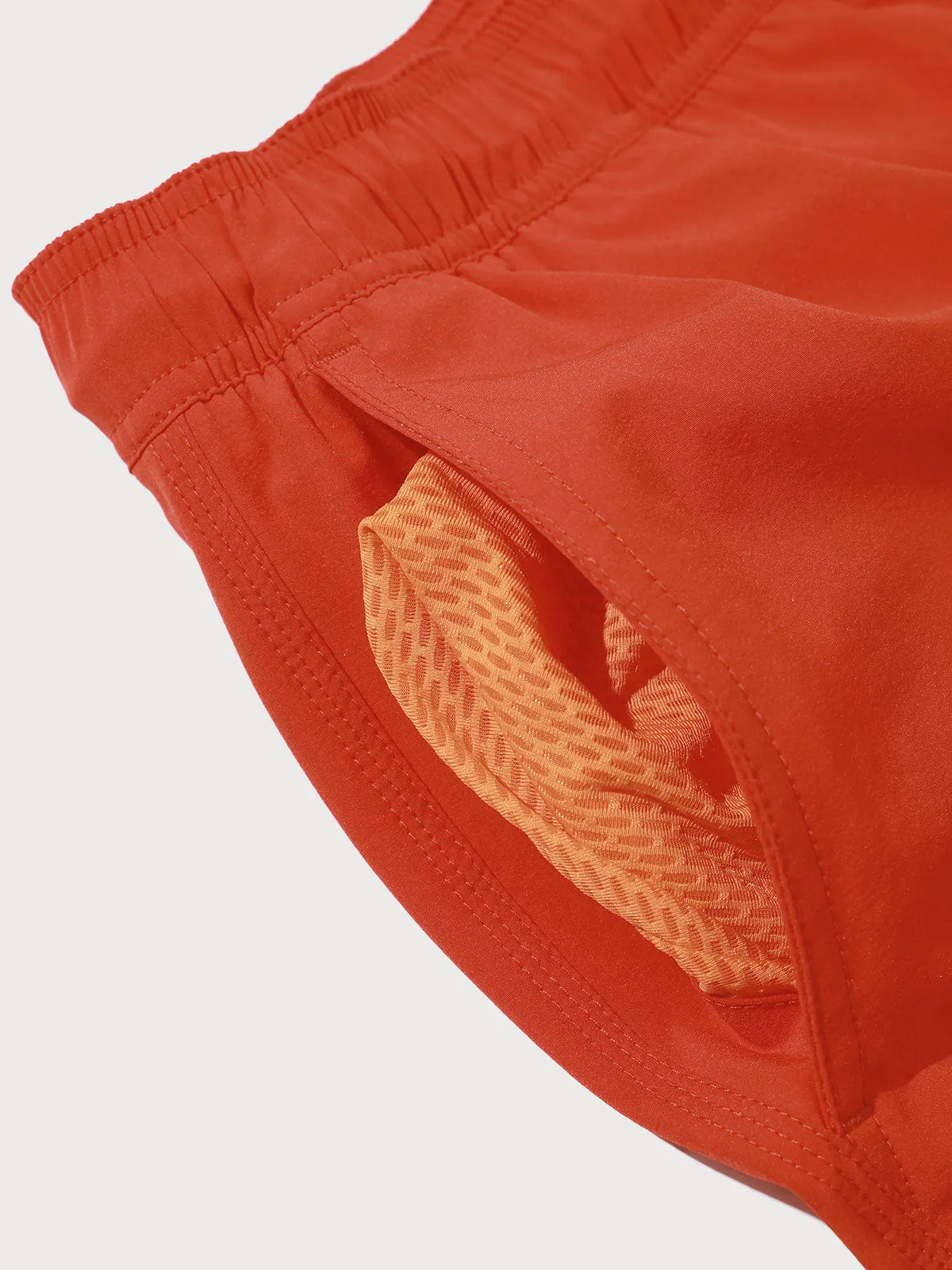 The Brick Red Beach Swimming Trunks sold by BERLOOK product image thumbnail 4