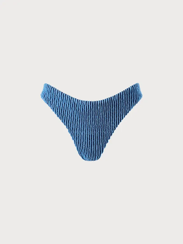 Textured Frill Bikini Bottom sold by BERLOOK