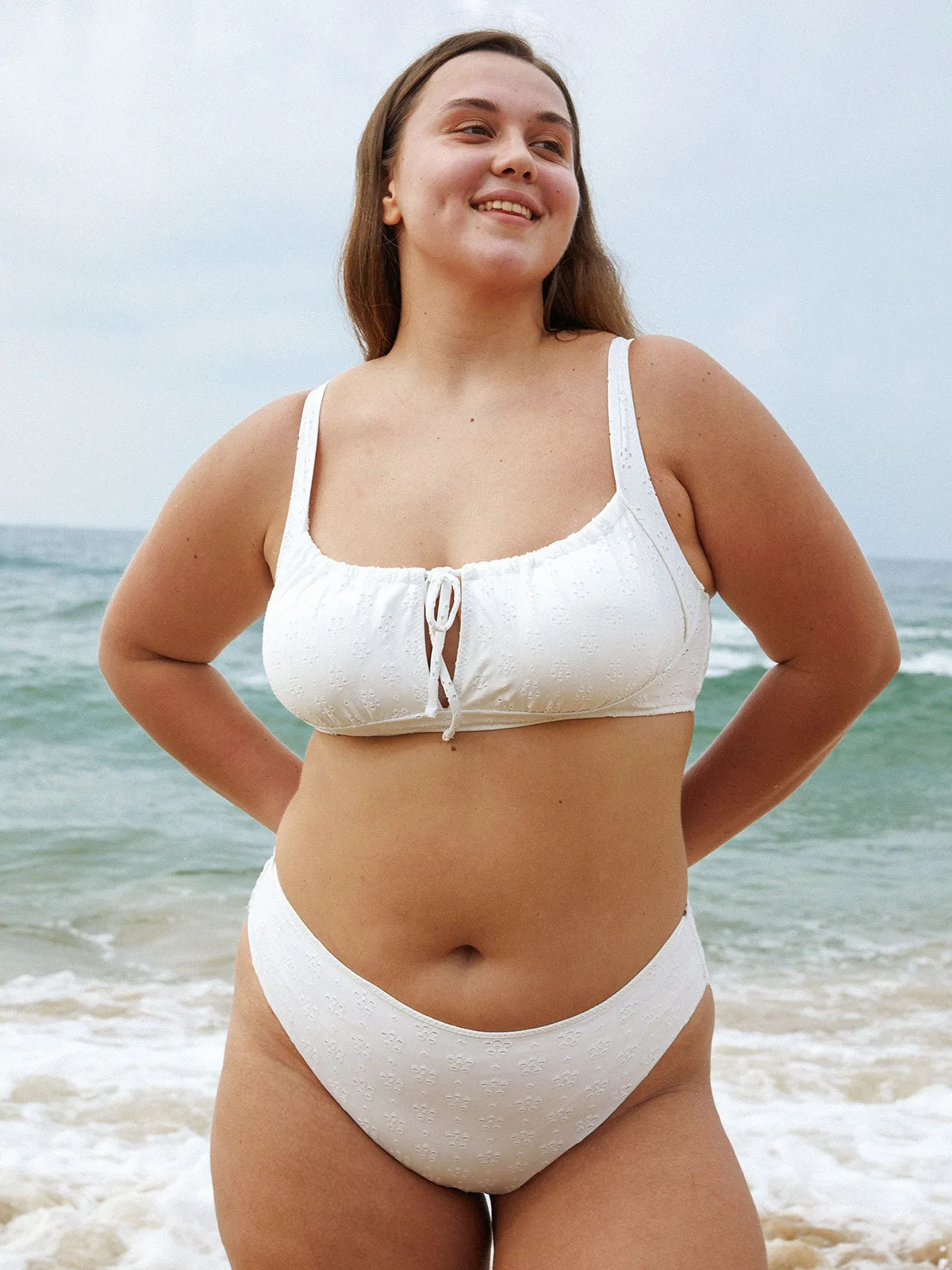 Floral Cutout Plus Size Bikini Bottom sold by BERLOOK product image thumbnail 2