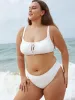 Floral Cutout Plus Size Bikini Bottom sold by BERLOOK