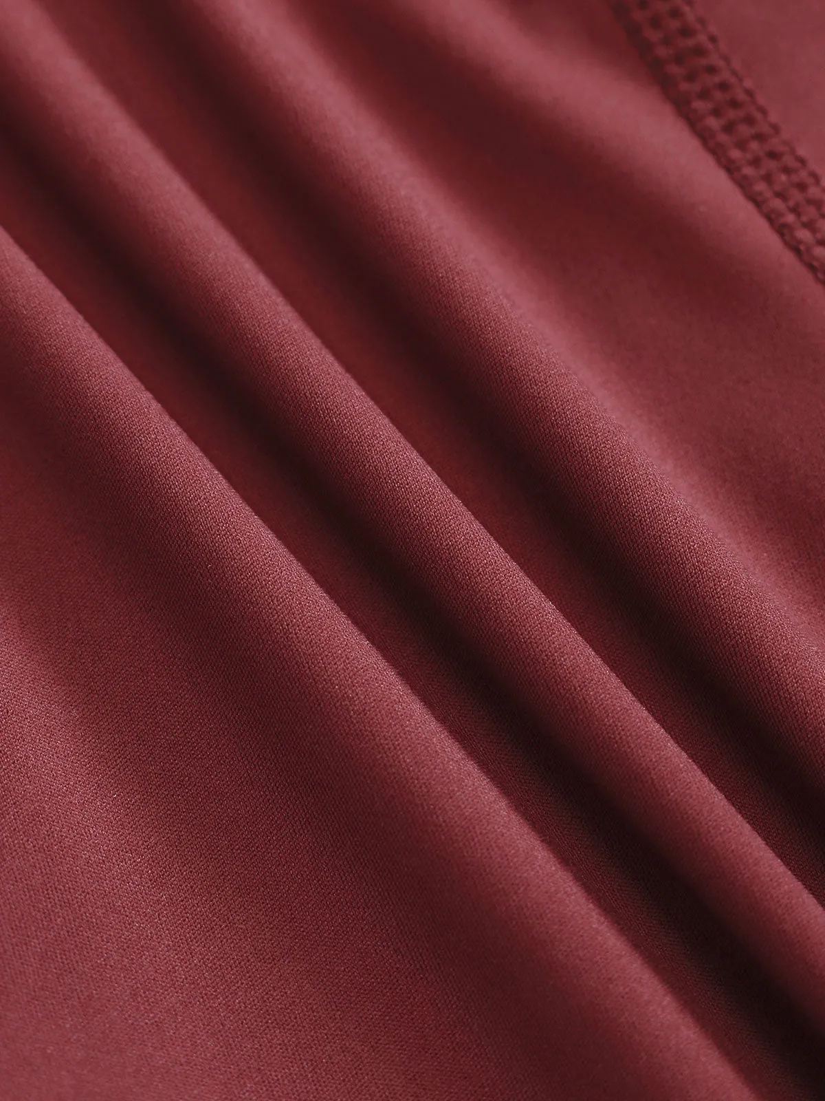 Dark Red Contrast Cami Top - Light Support sold by BERLOOK product image thumbnail 4