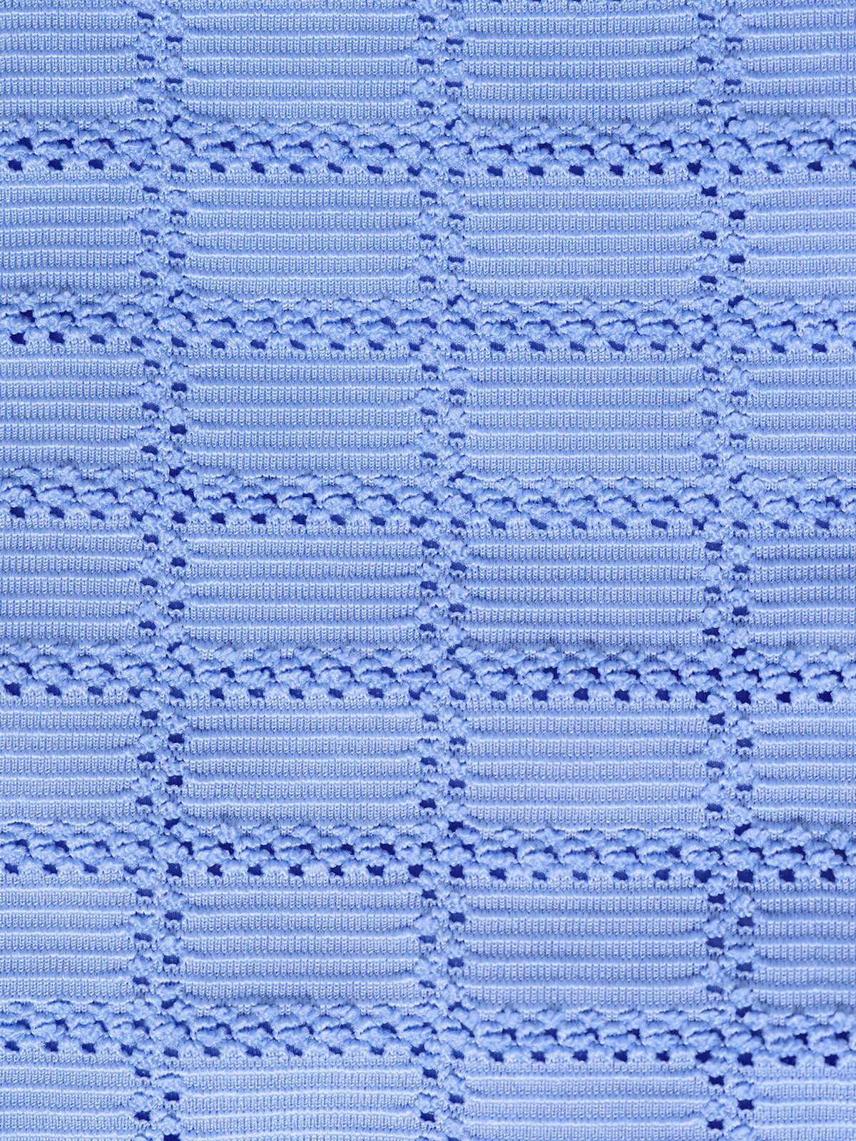 Light Blue Underwire Mesh One-Piece Swimsuit sold by BERLOOK product image thumbnail 3