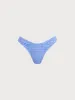 Light Blue Ruched Mesh Bikini Bottom sold by BERLOOK