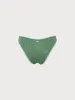 Dark Green Contrast Jacquard Bikini Bottom sold by BERLOOK
