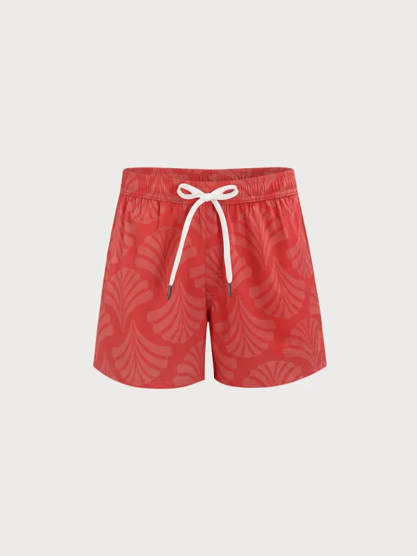 The Red Beach Men's 5" Swimming Trunks sold by BERLOOK