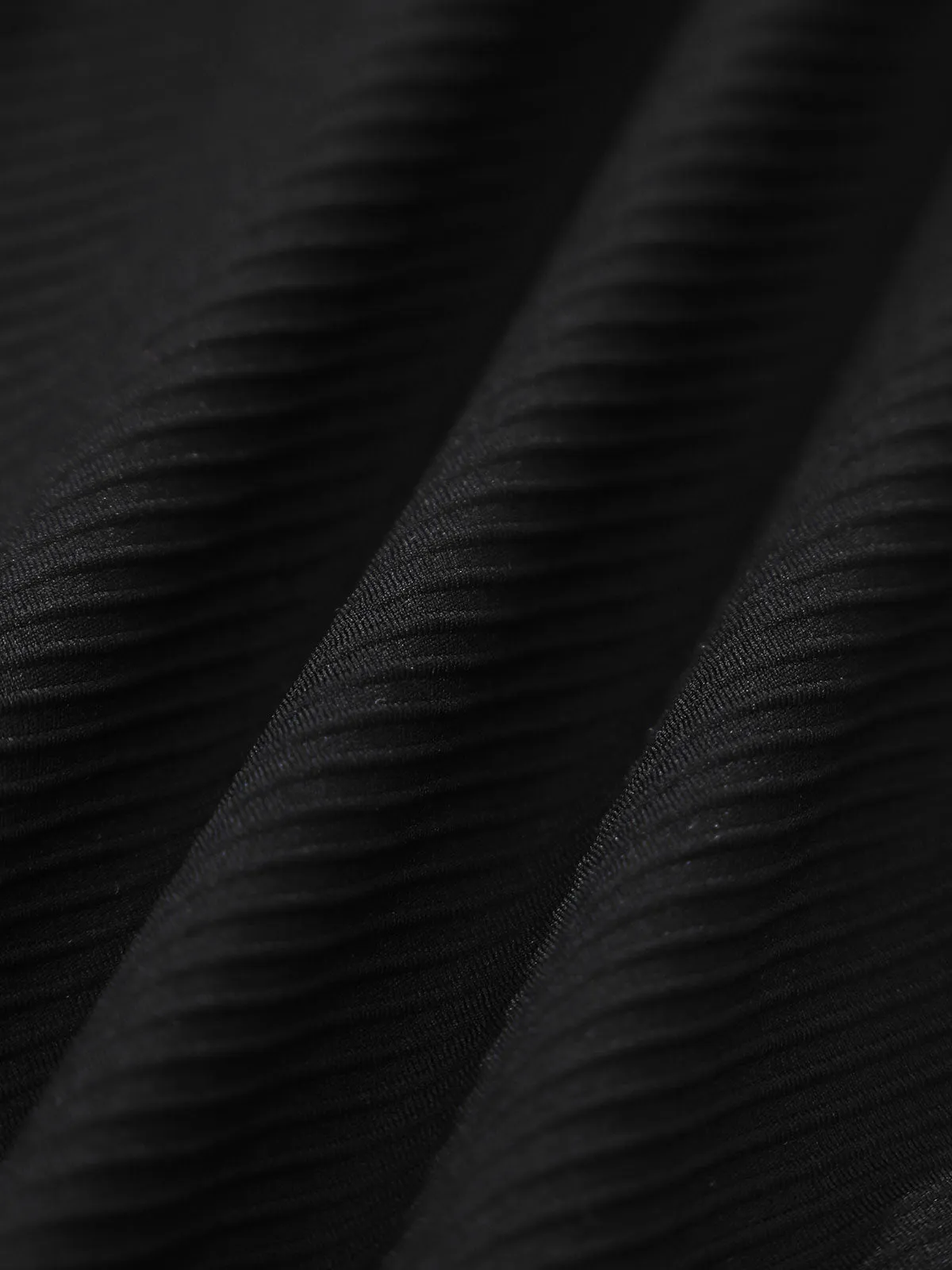 Black Contrast U Neck One-Piece Swimsuit sold by BERLOOK product image thumbnail 3