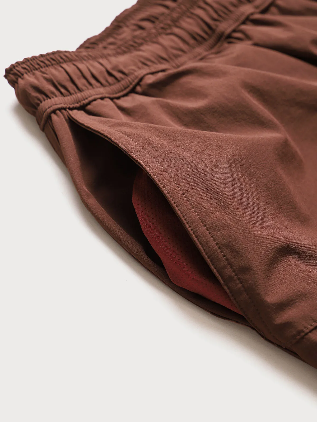 The Dark Coffee Beach Men's 5" Swimming Trunks sold by BERLOOK product image thumbnail 5