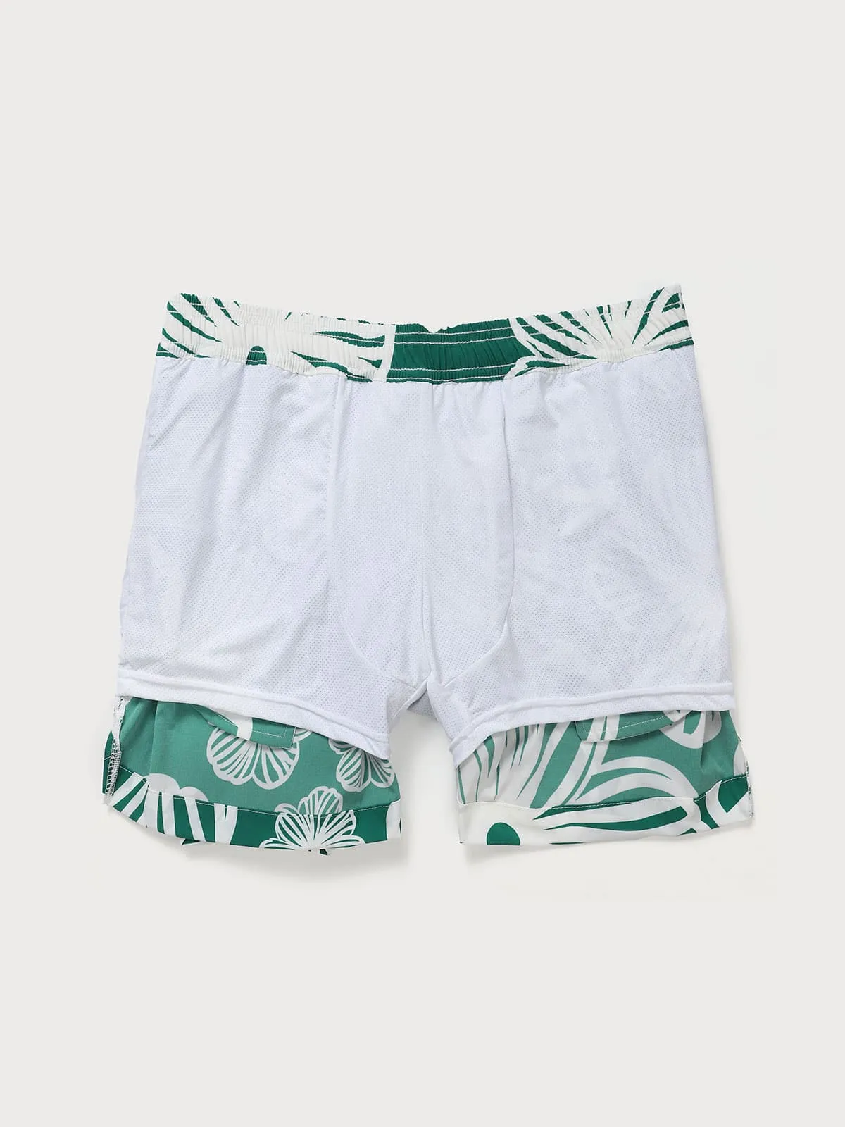 The Grass Green Beach Men's 5" Swimming Trunks sold by BERLOOK product image thumbnail 3
