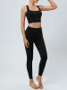 Black Twist X-Cross Sports Bra - Light Support sold by BERLOOK