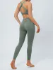 Green Cut Out Leggings 24" sold by BERLOOK