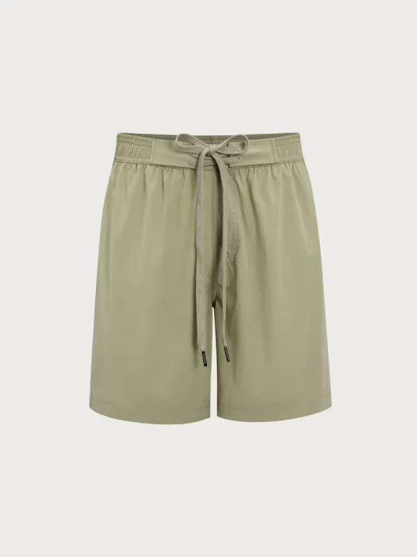 The Green Beach Men's 7" Swimming Trunks sold by BERLOOK