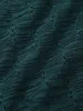 Dark Green Textured U-Ring Bikini Top sold by BERLOOK