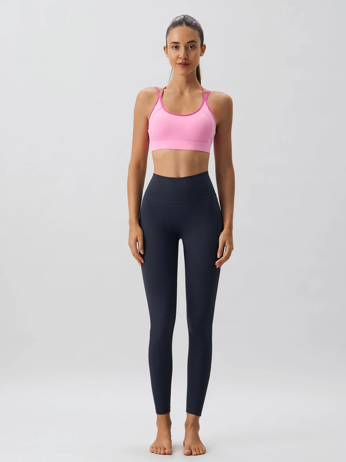 Pink X-Cross Sports Bra--Medium Support sold by BERLOOK product image thumbnail 5