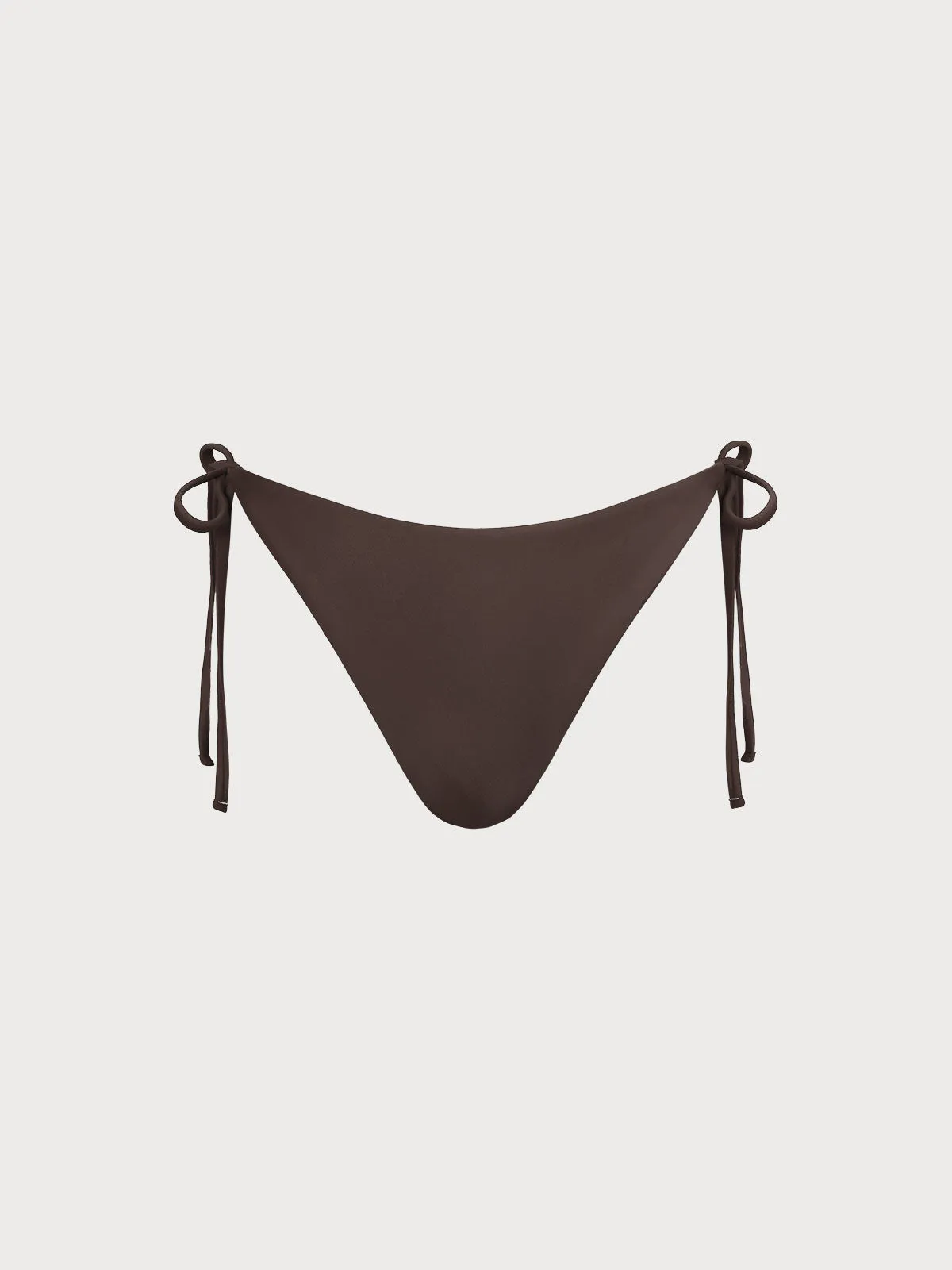 ECONYL® Coffee Tie Bikini Bottom sold by BERLOOK product image thumbnail 4