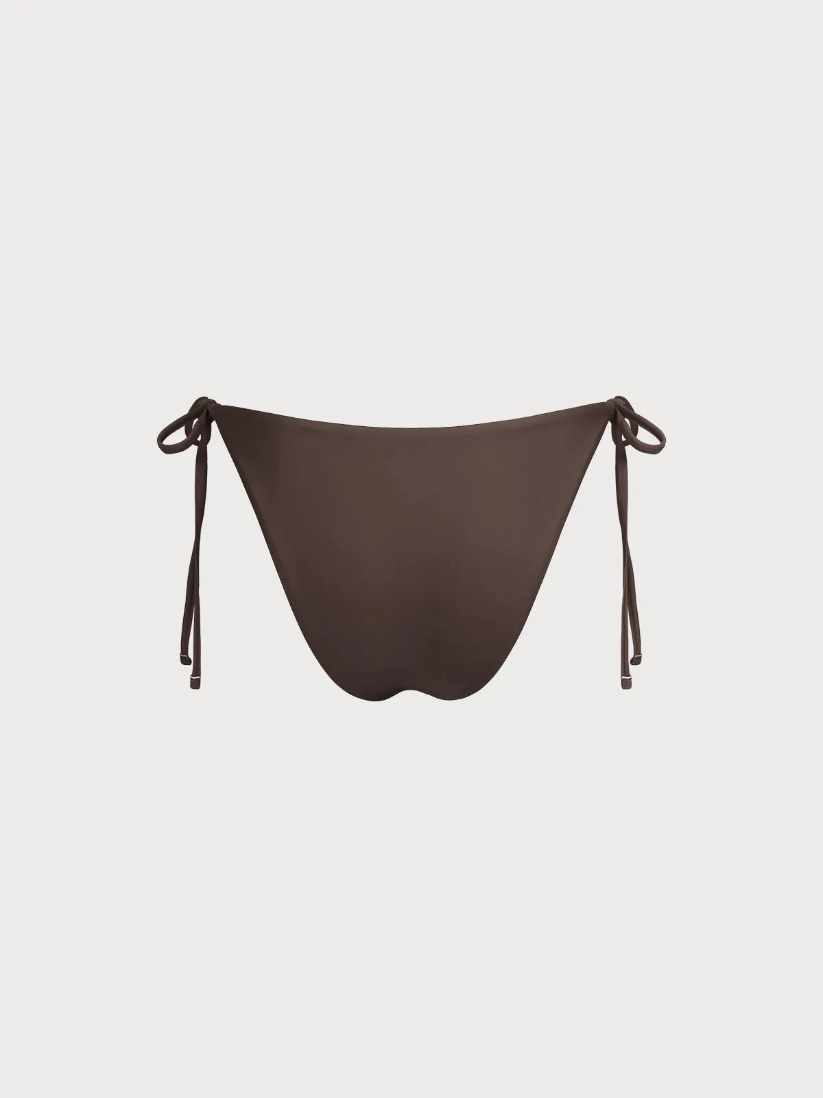ECONYL® Coffee Tie Bikini Bottom sold by BERLOOK product image thumbnail 5
