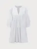 White Linen Cover-up Dress sold by BERLOOK