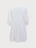 White Linen Cover-up Dress sold by BERLOOK