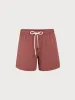 Brick Red Beach Men's 5" Swimming Trunks sold by BERLOOK
