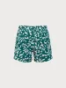 Green Floral Beach Men's 5" Swimming Trunks sold by BERLOOK