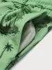Green Tree Beach Men's 7" Swimming Trunks sold by BERLOOK