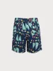 Navy Sailing Triangle Beach Men's 7" Swimming Trunks sold by BERLOOK