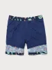 Navy Sailing Triangle Beach Men's 7" Swimming Trunks sold by BERLOOK