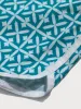 Blue Plaid Beach Men's 7" Swimming Trunks sold by BERLOOK
