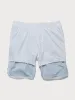 Blue Plaid Beach Men's 7" Swimming Trunks sold by BERLOOK