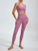 Pink U Neck X Cross Sports Bra - Medium Support sold by BERLOOK