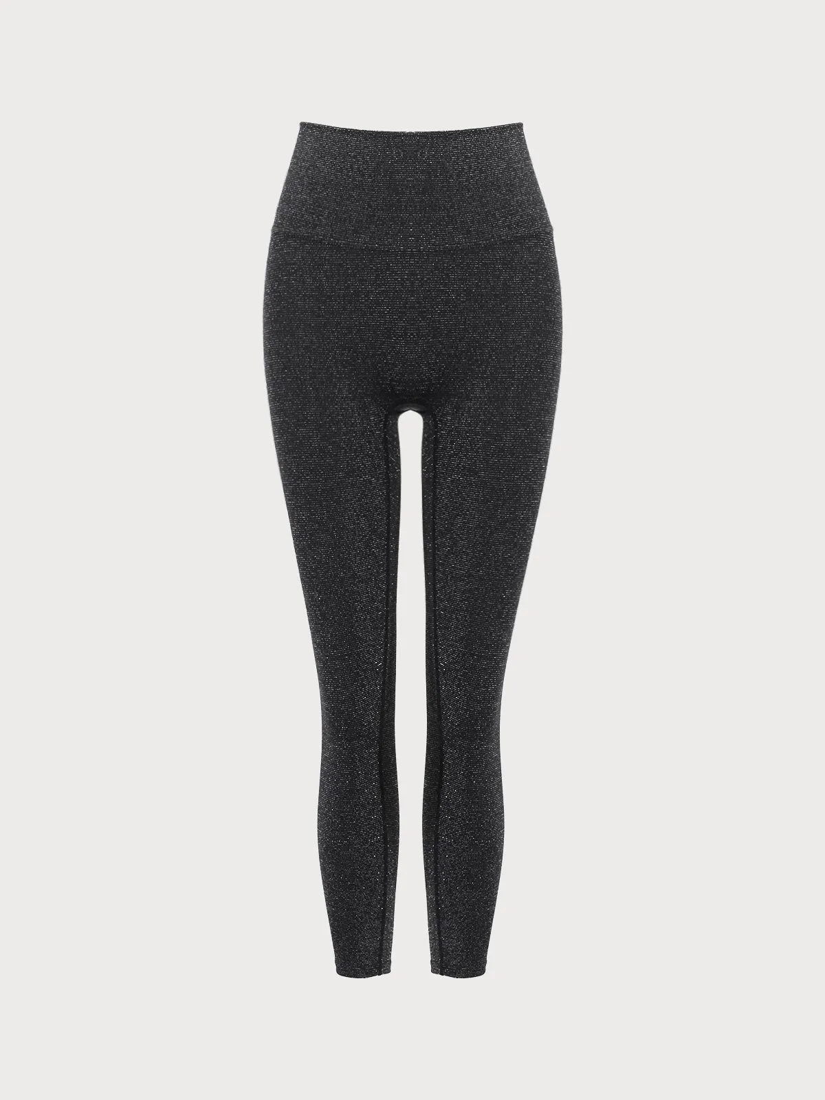 Black Glitter Cut Out Leggings 23" sold by BERLOOK product image thumbnail 2