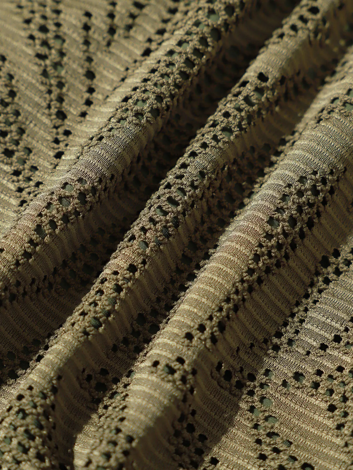 Army Green Crochet Full Coverage Bikini Bottom sold by BERLOOK product image thumbnail 3