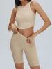 Apricot Round Neck Tank Top--Light Support sold by BERLOOK