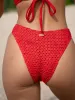 Red Crochet Bikini Bottom sold by BERLOOK