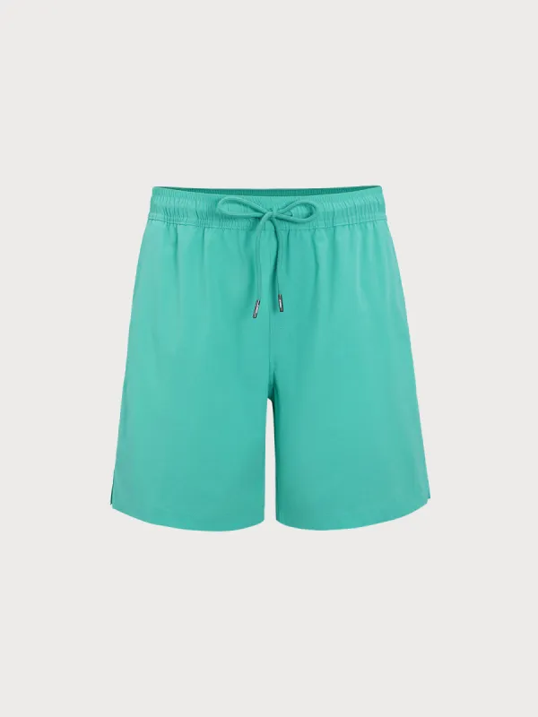 Hapnix® - Solid Men's 7" Swim Trunks sold by BERLOOK