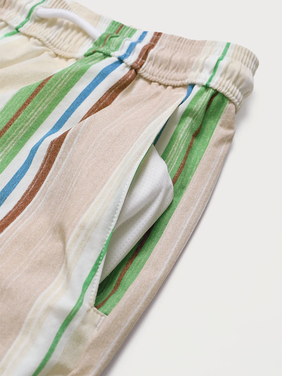 Hapnix® - The Khaki Men's 7" Swim Trunks sold by BERLOOK product image thumbnail 4