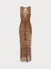 Brown Cover-Up Dress sold by BERLOOK