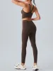 Dark Coffee V-Lift Sports Bra - Light Support sold by BERLOOK