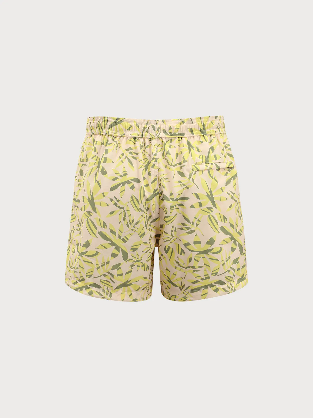 The Banana Leaves Beach Men's 5" Swimming Trunks sold by BERLOOK product image thumbnail 2