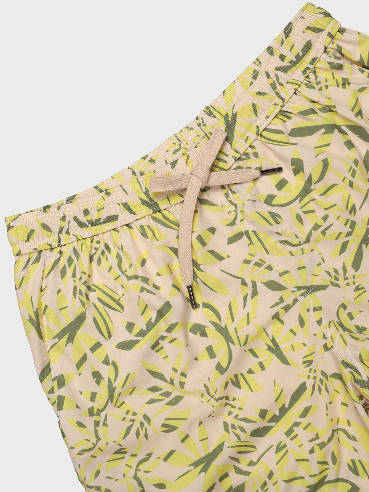 The Banana Leaves Beach Men's 5" Swimming Trunks sold by BERLOOK product image thumbnail 4