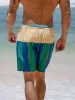 Hapnix® - The Green Contrast 5" Swim Trunks sold by BERLOOK