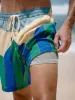 Hapnix® - The Green Contrast 5" Swim Trunks sold by BERLOOK
