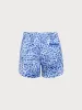 Hapnix® - The Blue Leopard Men's 5" Swim Trunks sold by BERLOOK