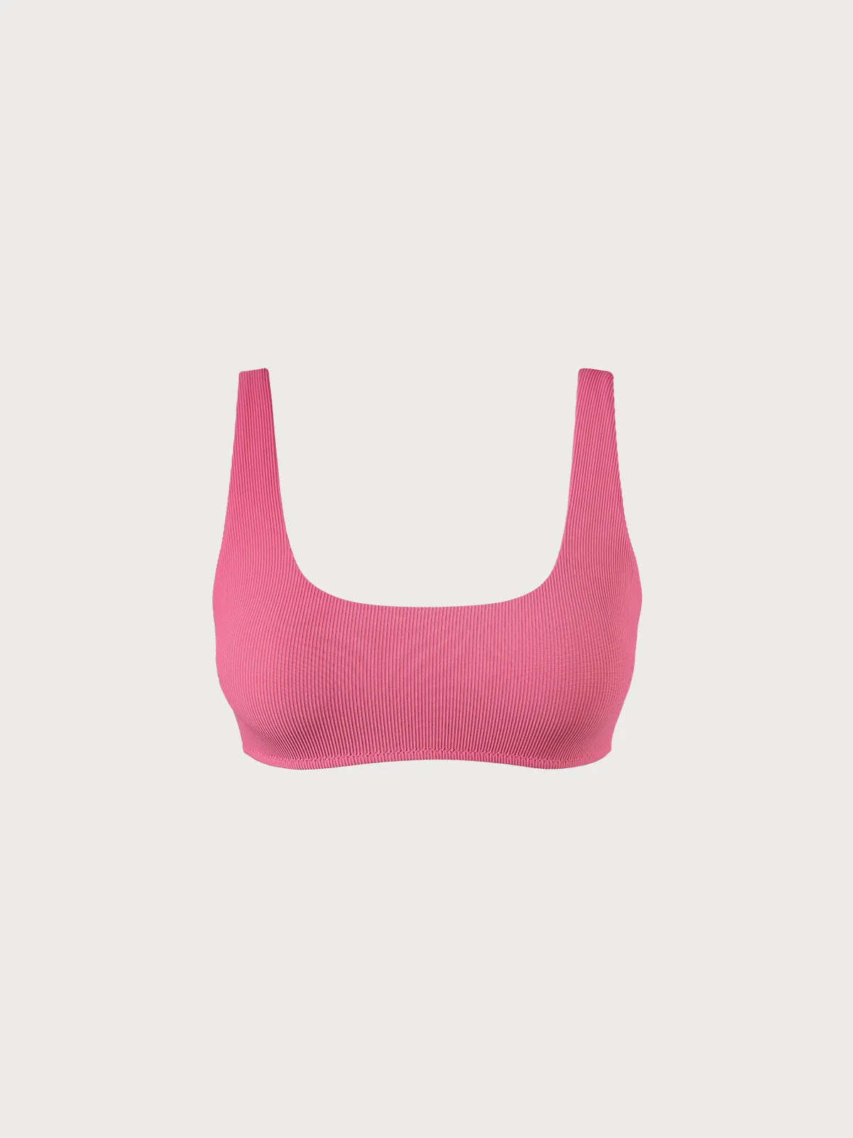 The U Neck Solid Bikini Top sold by BERLOOK product image thumbnail 4