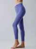 Purple Natural Waisted Leggings 25" sold by BERLOOK