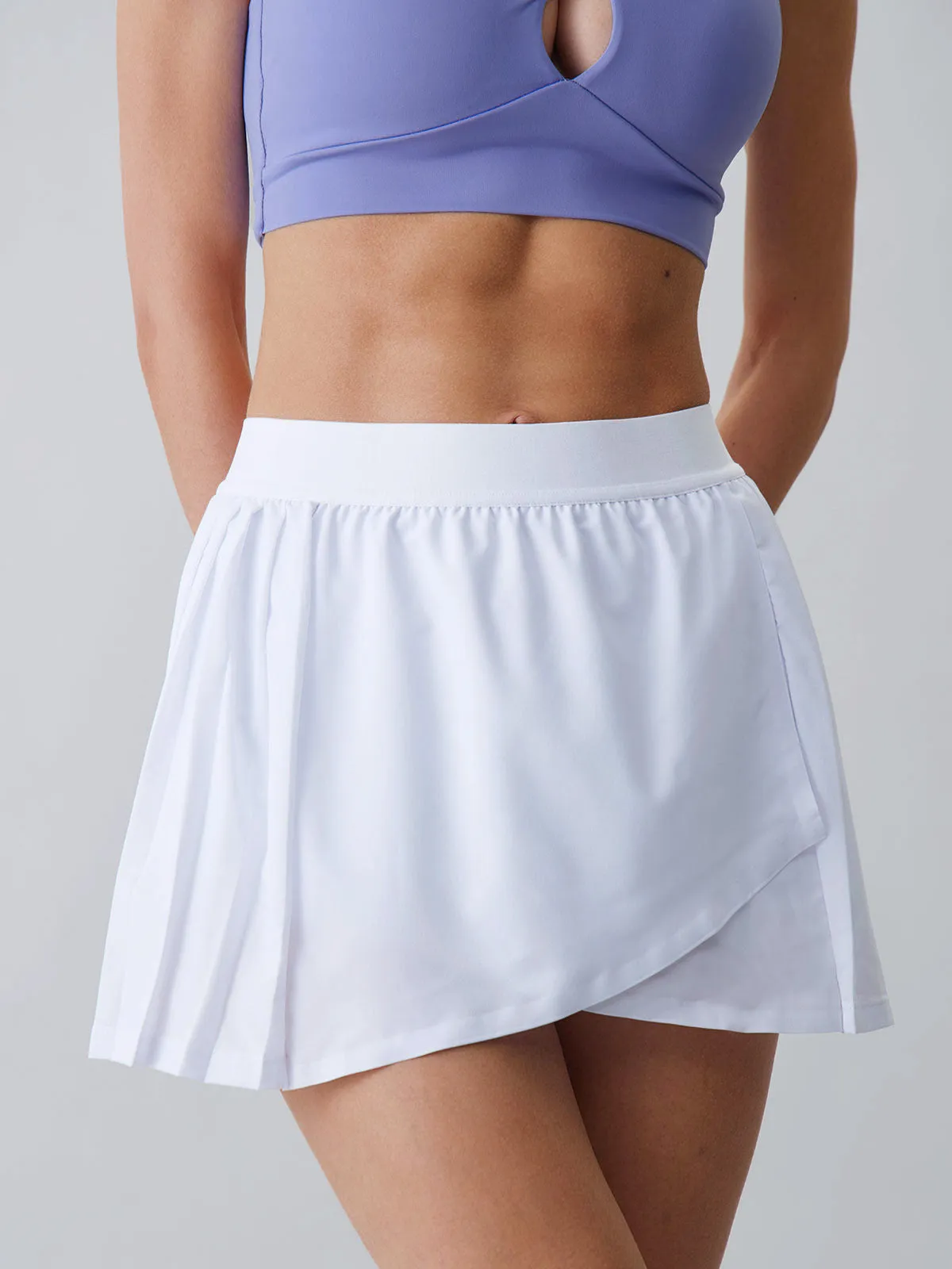 White Cross Sports Skirt sold by BERLOOK