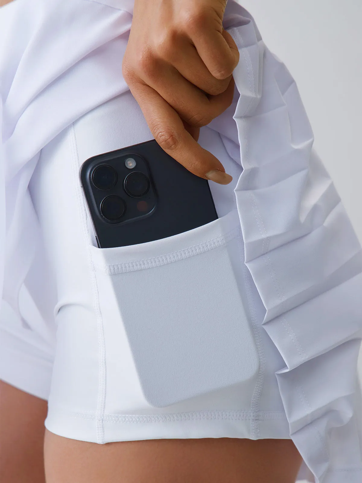 White Cross Sports Skirt sold by BERLOOK product image thumbnail 2